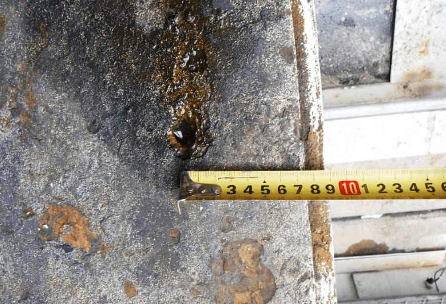 corrosion four centrale Azito