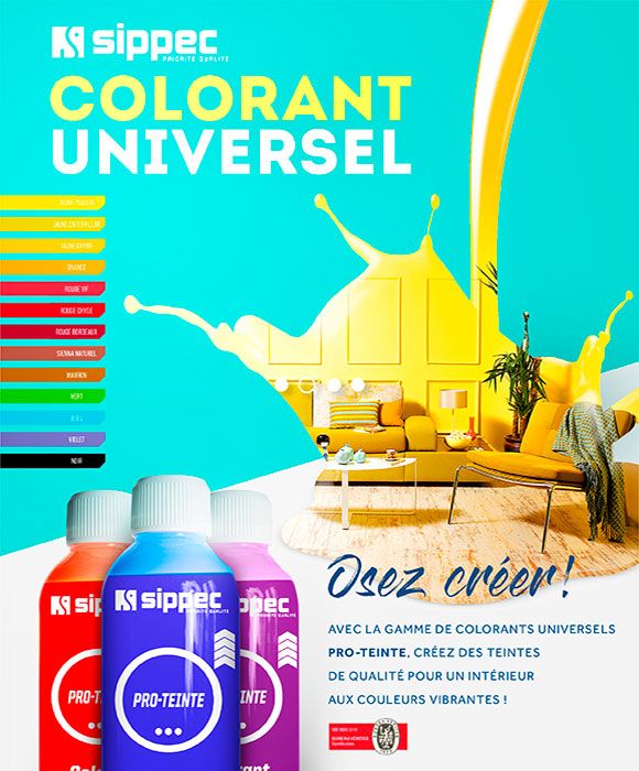 Slide Colorant Universelle Mobile